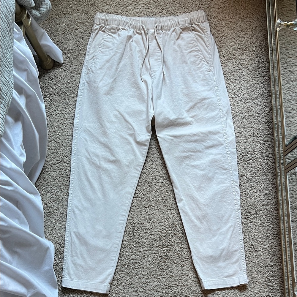 H&M Men's Cream Joggers